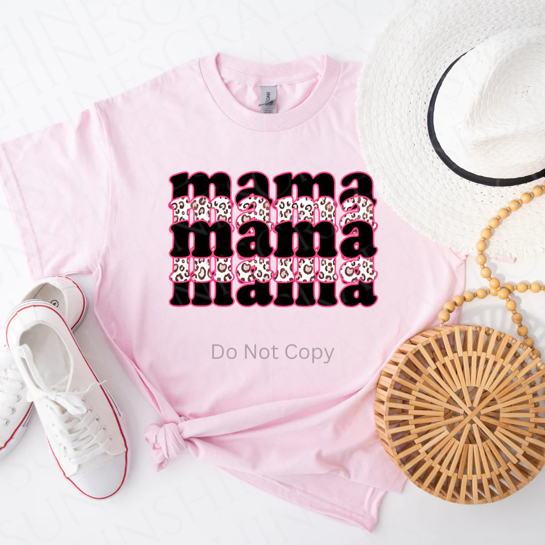 Pink Leopard Mama