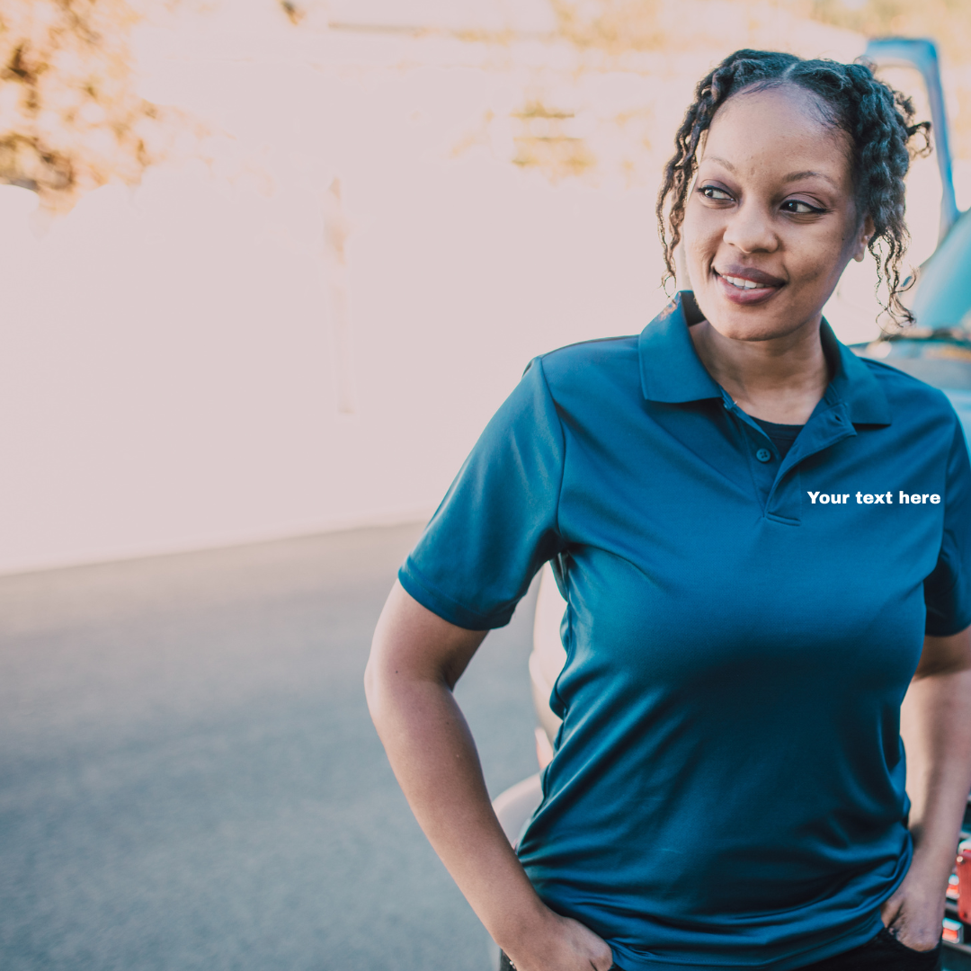 2XL&Up Custom Embroidered Polo Shirt