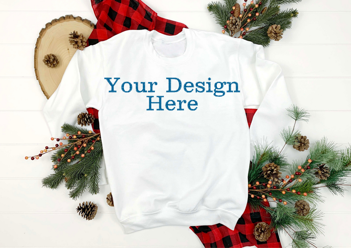 2XL & Up Custom DTF Sweatshirt