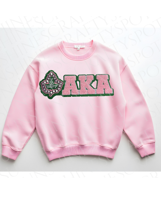 Pink & Green SS