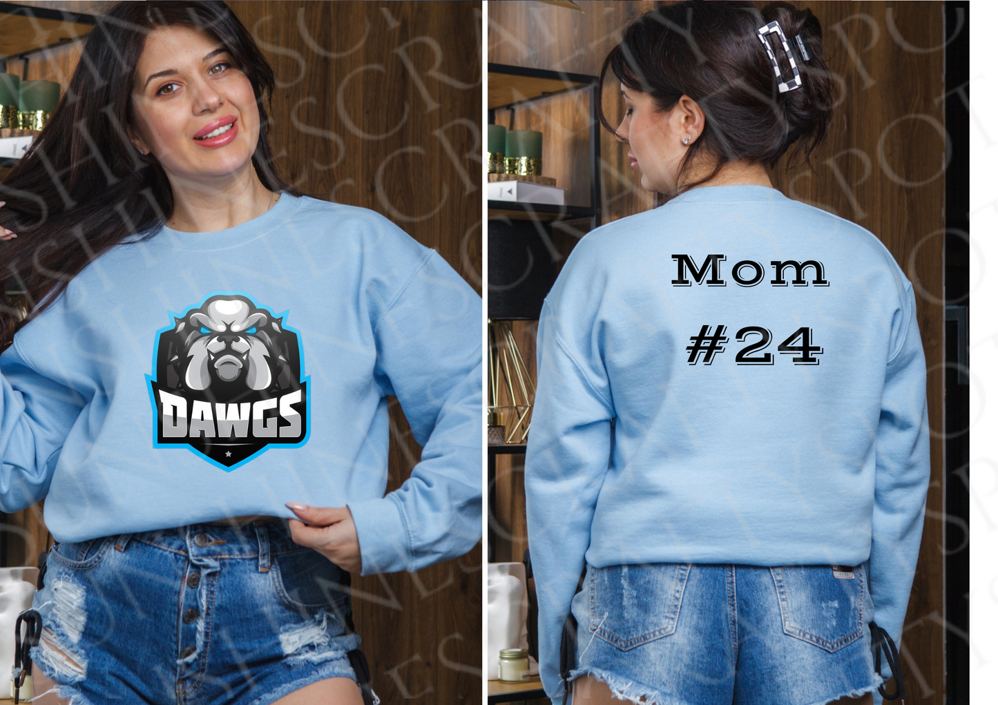 2XL & Up Custom DTF Sweatshirt